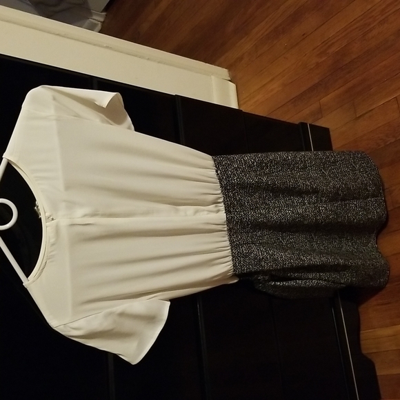 Express dress. See through top with. One piece - Picture 4 of 4